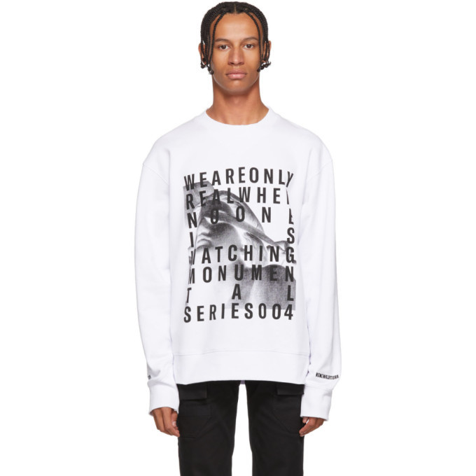 Nomenklatura Studio White Limited Edition Monuments Sweatshirt ...