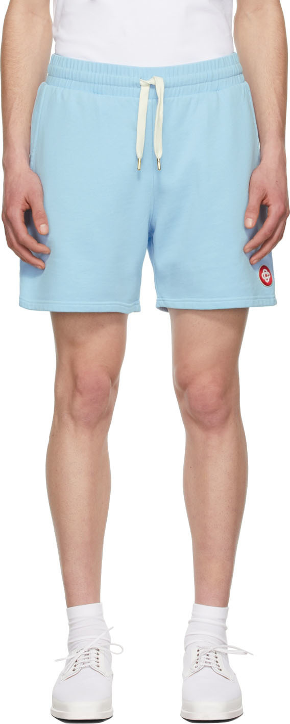 CASABLANCA - Woman - Blue - Shorts