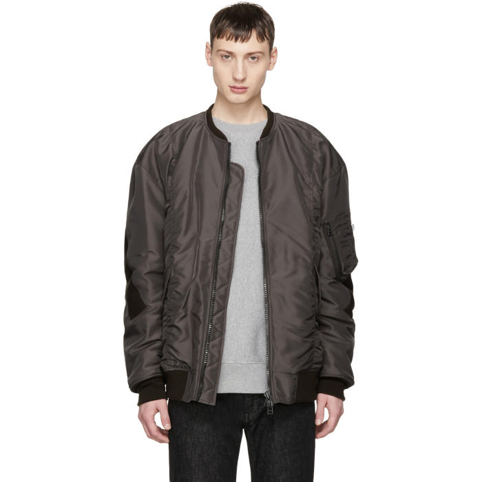 Facetasm Brown Big Ma 1 Bomber Jacket Facetasm
