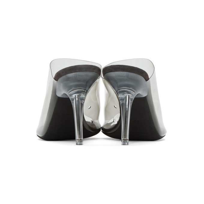 YEEZY Transparent Black PVC Heels Yeezy
