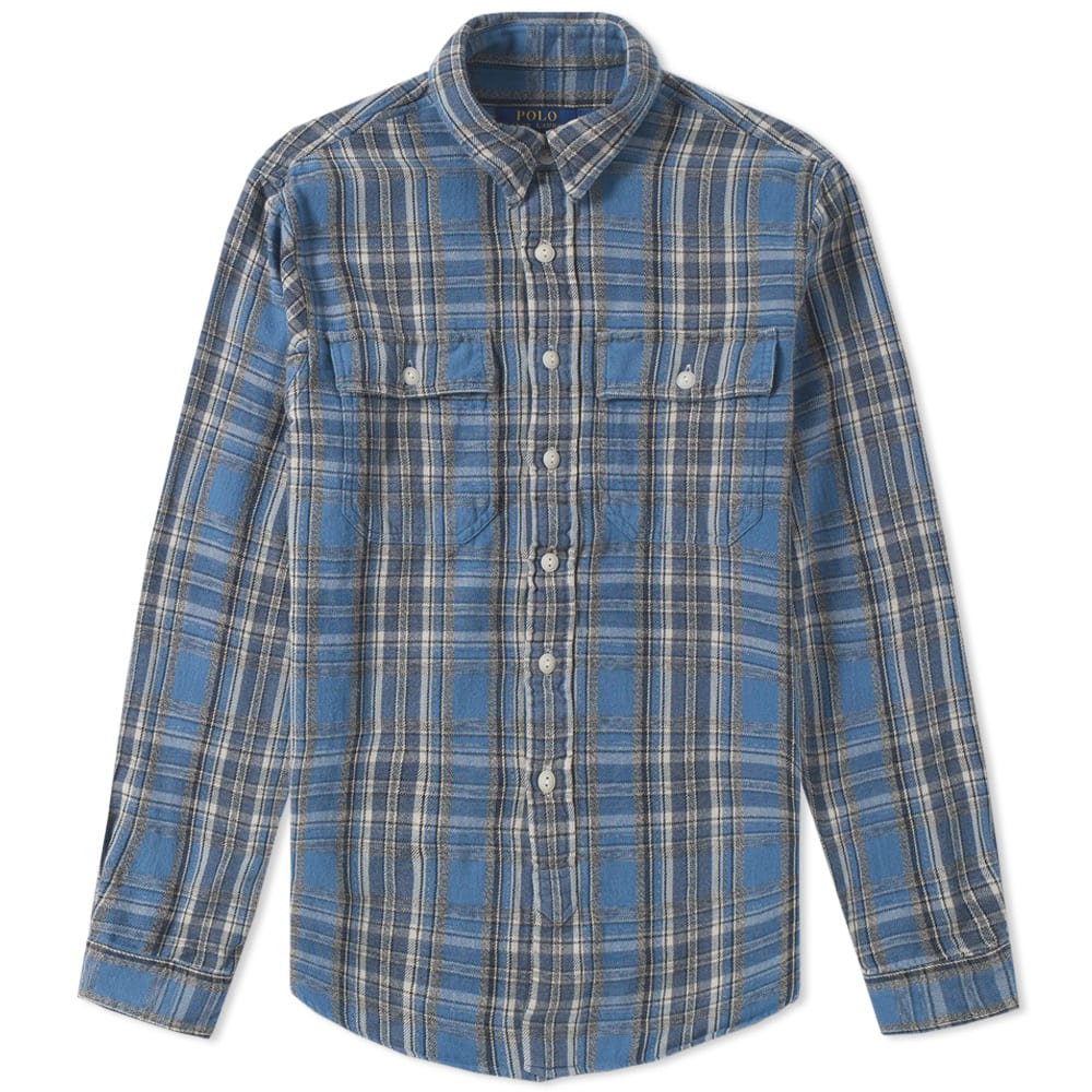 Polo Ralph Lauren 2 Pocket Check Overshirt Polo Ralph Lauren