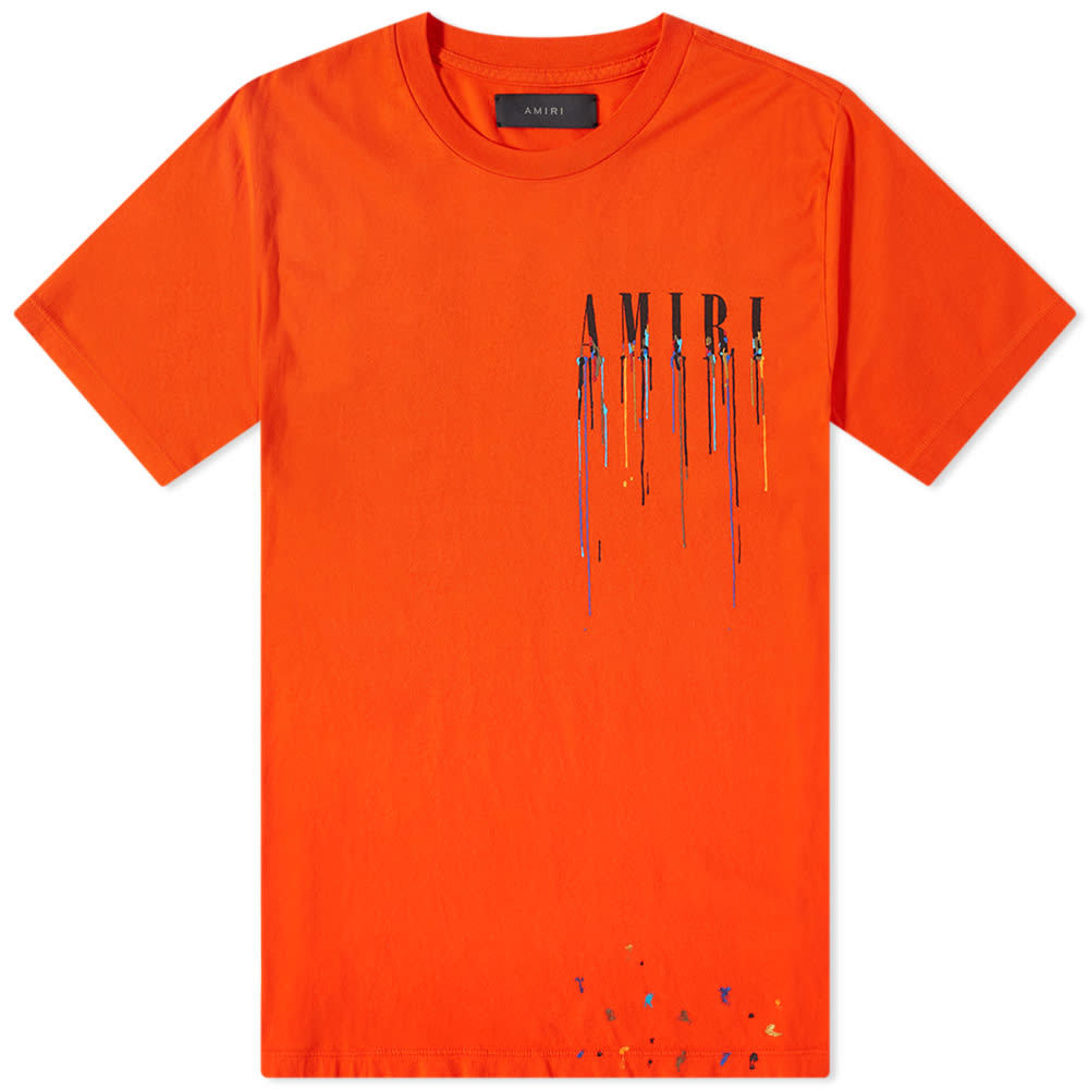 AMIRI Paint Drip Core Logo Tee Amiri