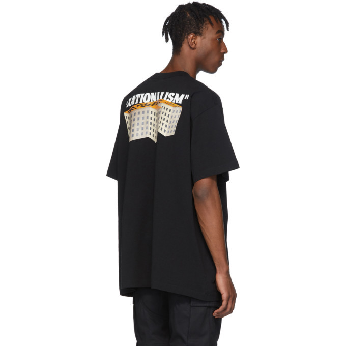 off white building tee