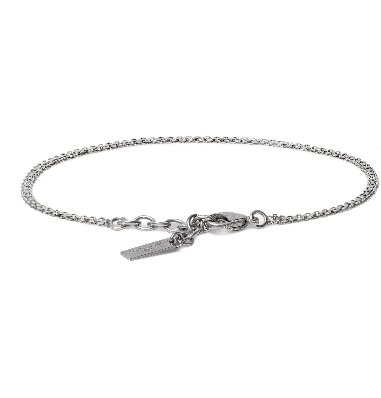 ysl bracelet silver