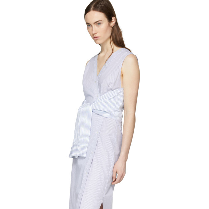 alexander wang tie front dress