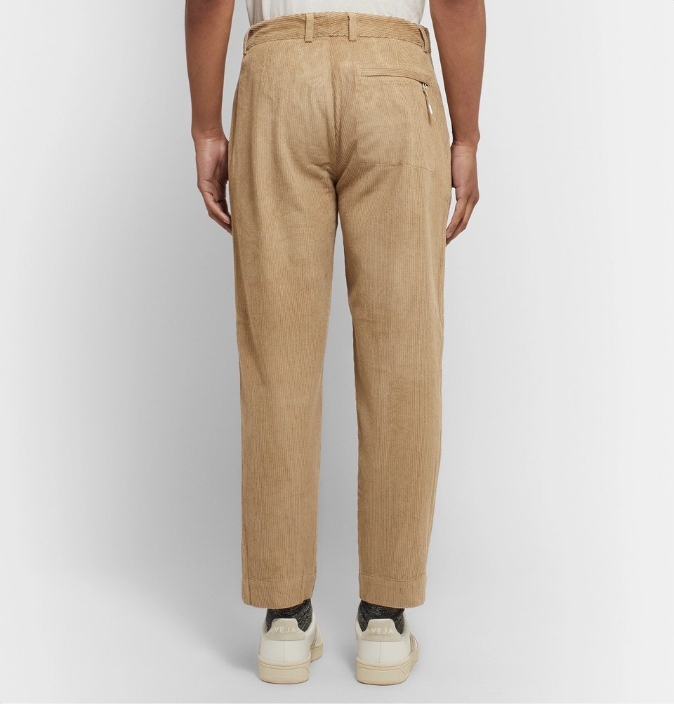 Signal Tapered Pleated Cotton-Corduroy 