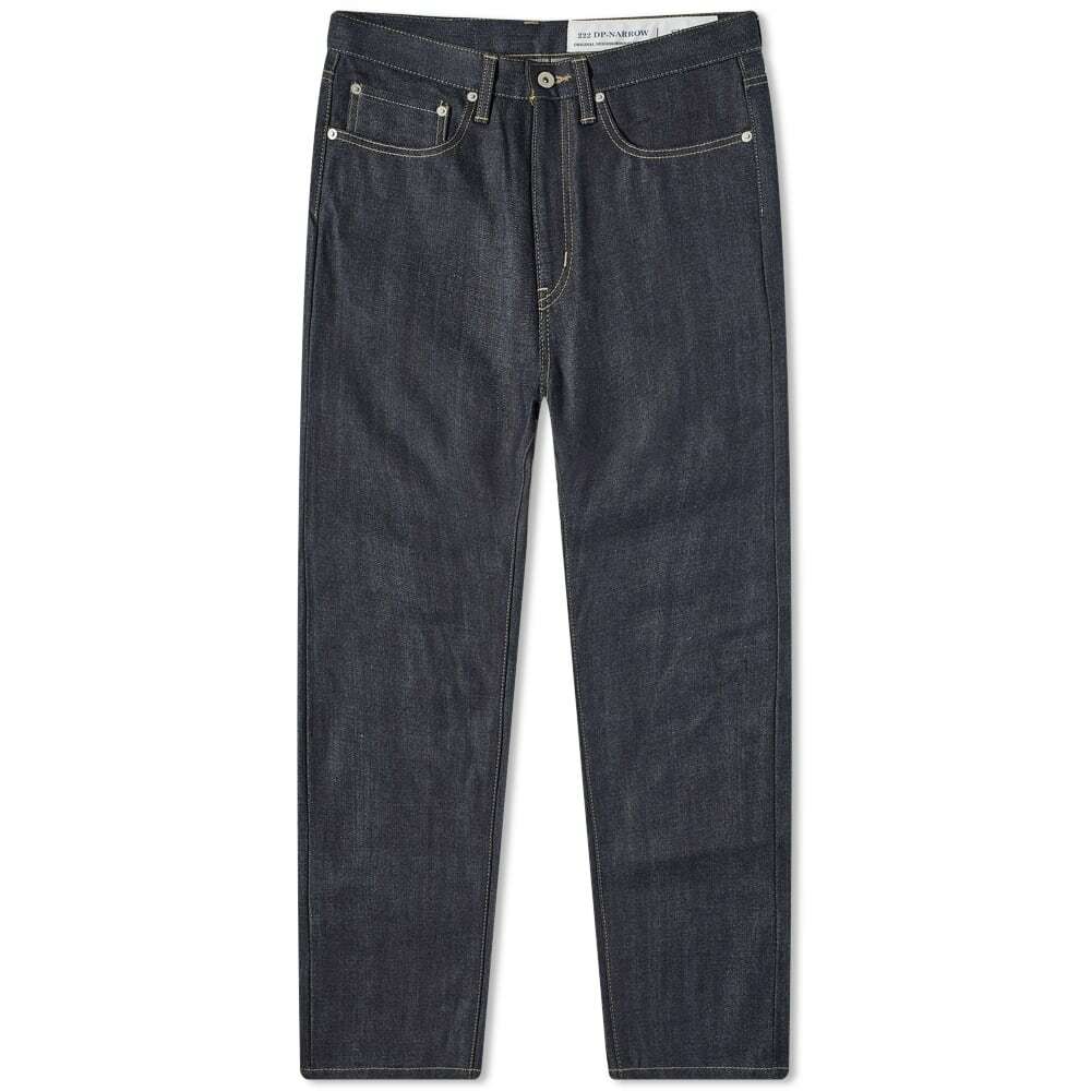 Neighborhood Men's Rigid Denim Narrow Jean in Indigo Neighborhood