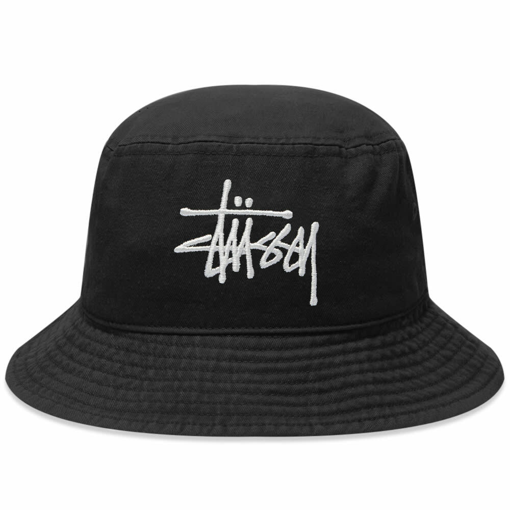 stussy twill bucket hat