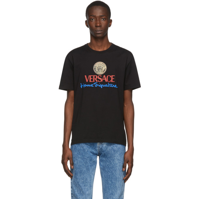 versace home signature t shirt