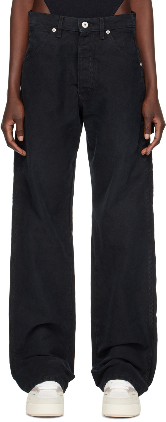 Heron Preston Black Carpenter Trousers Heron Preston