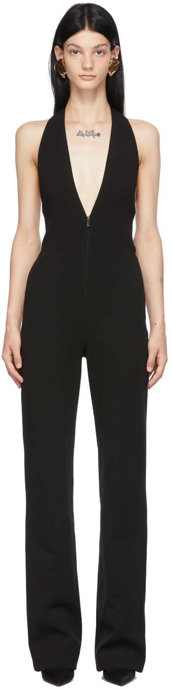 saint laurent black jumpsuit