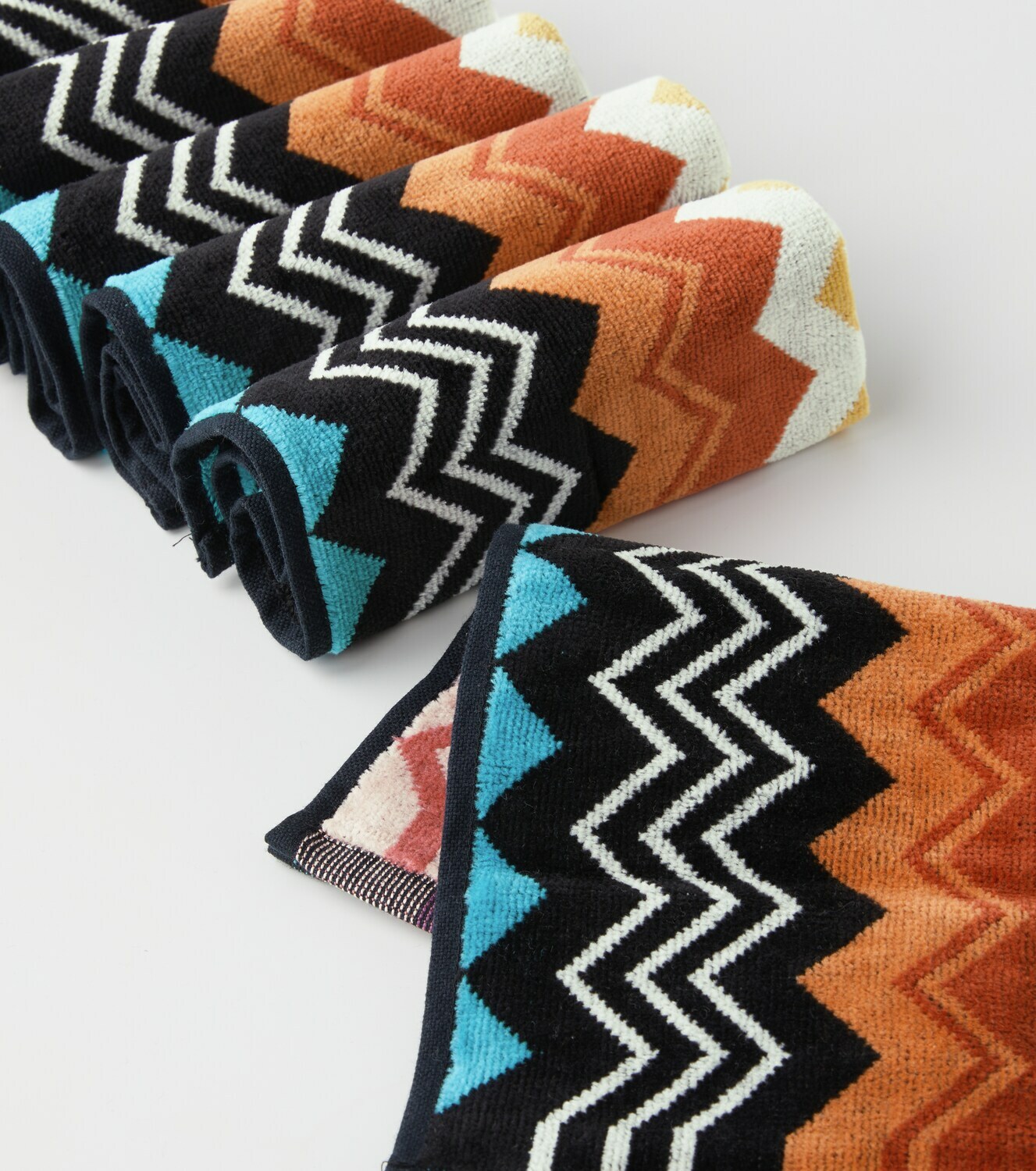 Missoni set of 6 face towels Missoni