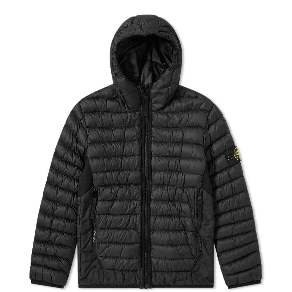 stone island black bubble jacket