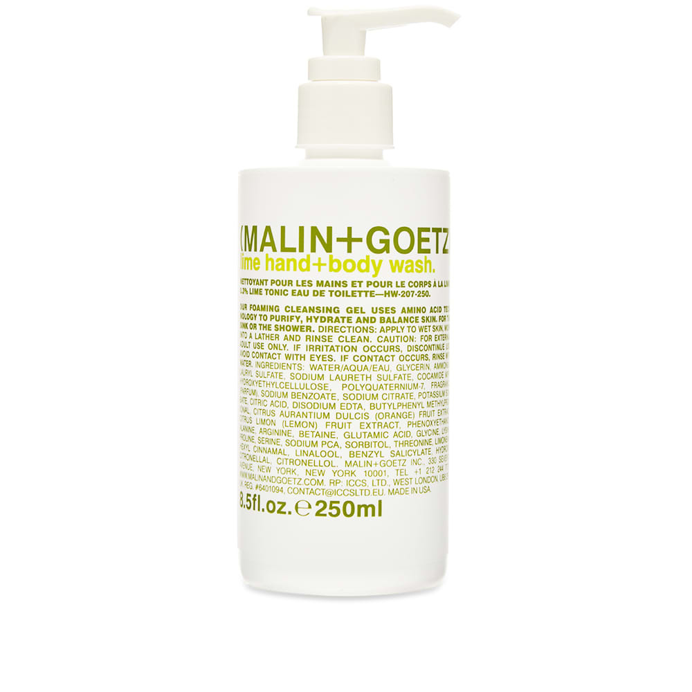 Malin + Goetz Lime Hand & Body Wash Malin + Goetz