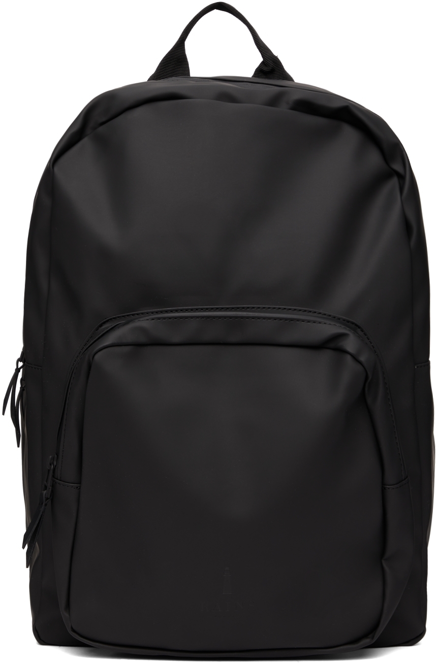 RAINS Black Waterproof Base Backpack Rains