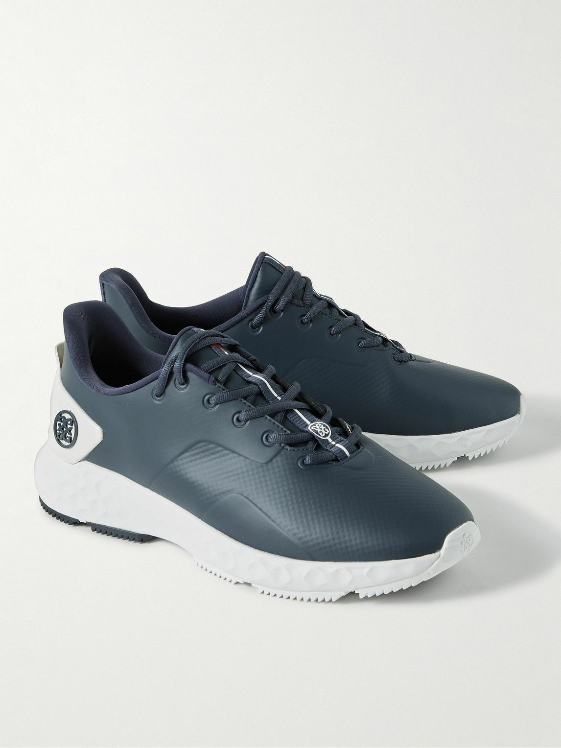 G/FORE MG4 RubberTrimmed CoatedMesh Golf Shoes Blue G/FORE