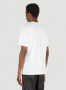 Barcode Glitch T-Shirt in White