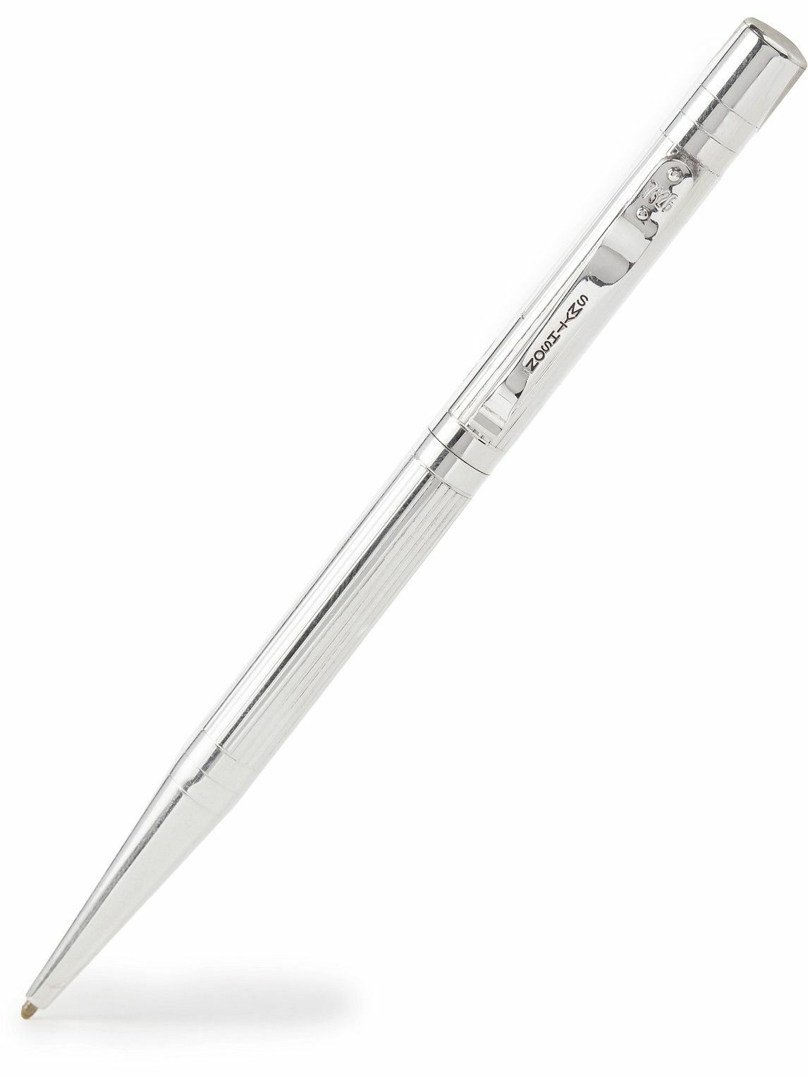 Smythson Sterling Silver Ballpoint Pen Smythson
