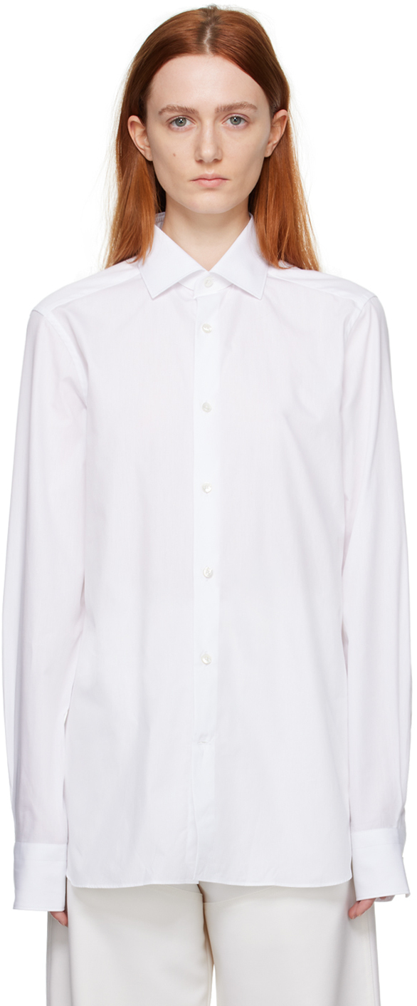 ZEGNA White Trofeo Shirt Zegna