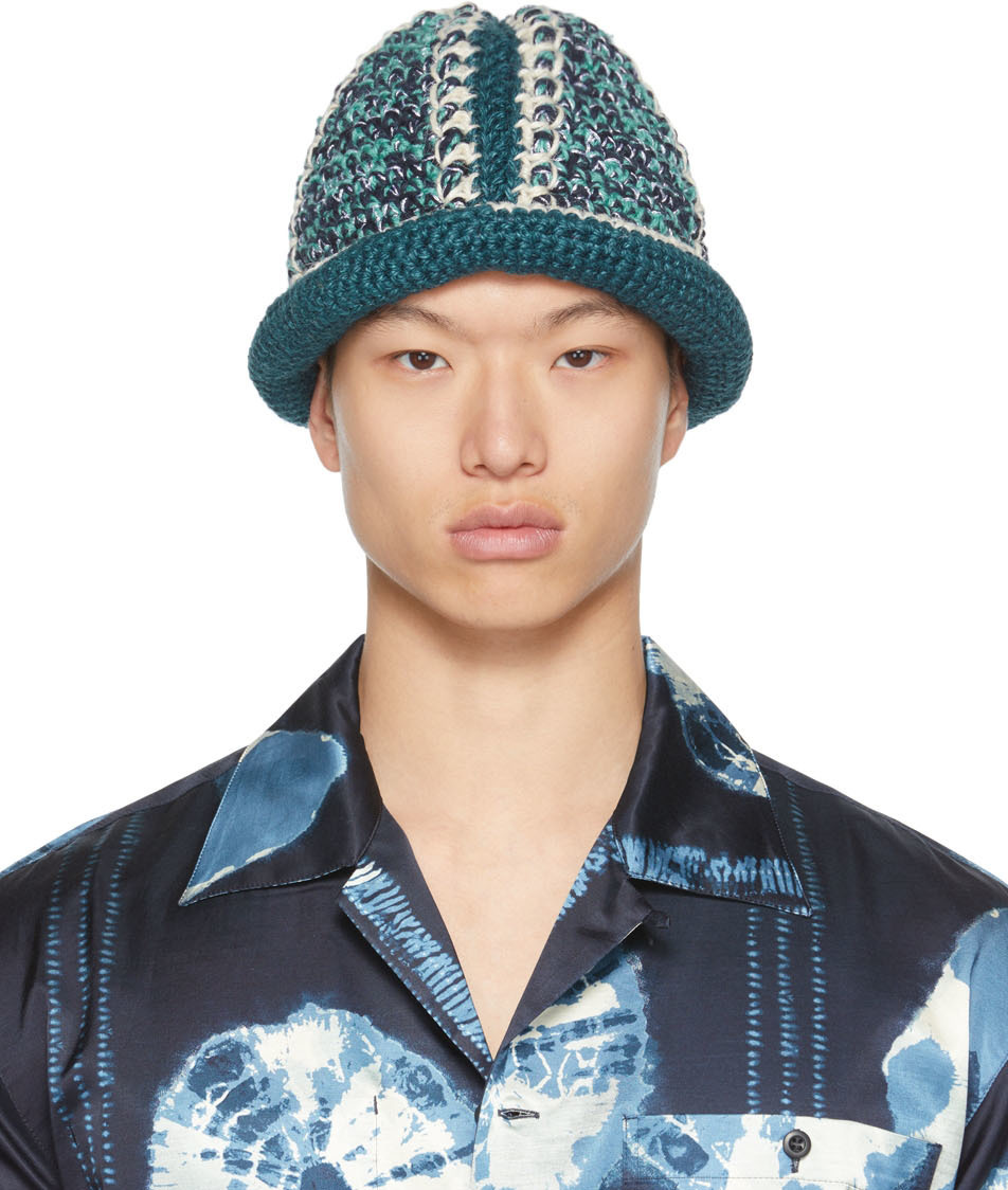 Hand-Crocheted Bucket Hat Nicholas Daley