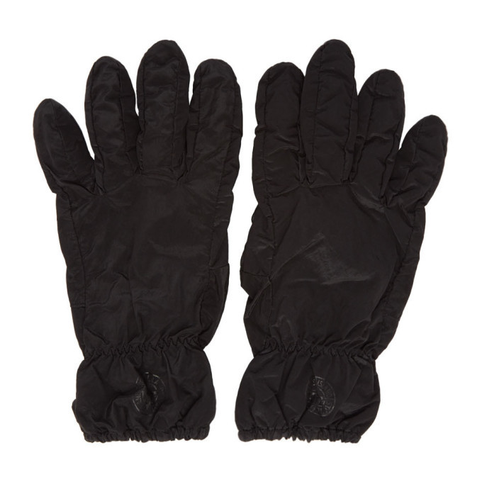 stone island nylon gloves