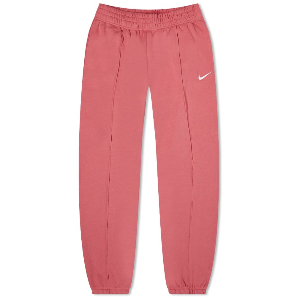 Nike Women's Essentials Sweat Pant in Archaeo Pink/White Nike