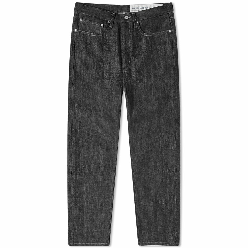 Neighborhood Men's Rigid Denim Narrow Jean in Black Neighborhood