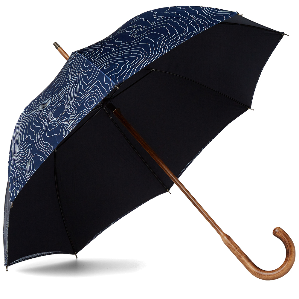 London Undercover Double Layer Contour Exterior Umbrella London Undercover