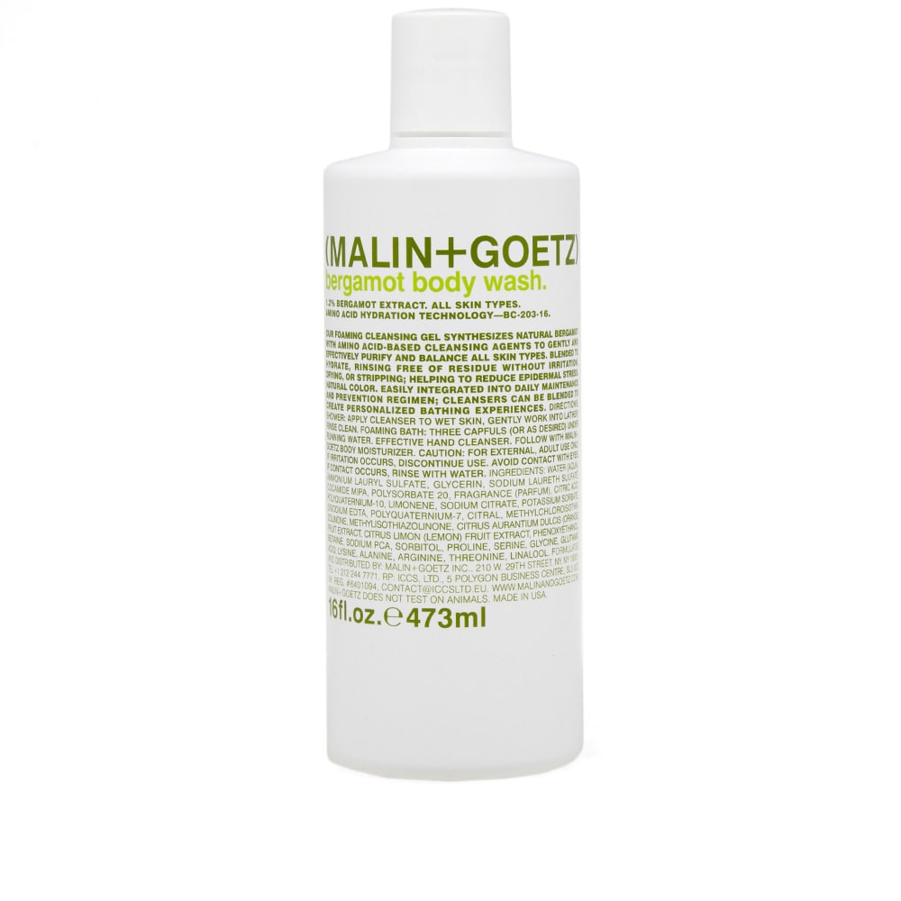 Malin + Goetz Bergamot Body Wash Malin + Goetz