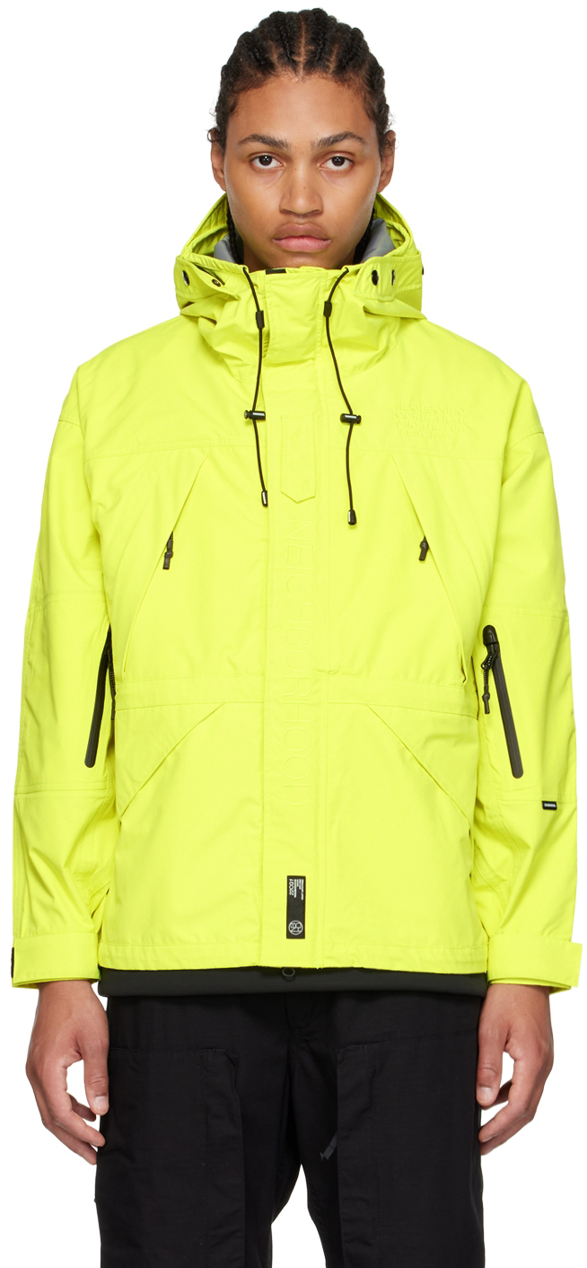 Neighborhood Yellow Nylon Jacket Neighborhood