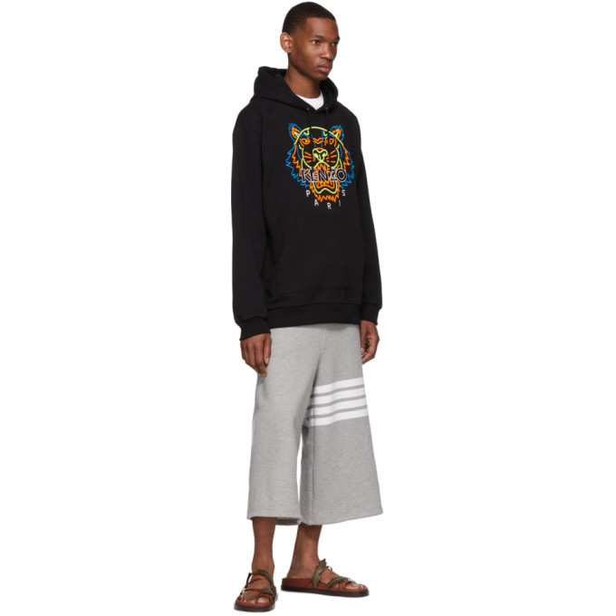 Kenzo Black Neon Tiger Hoodie Kenzo