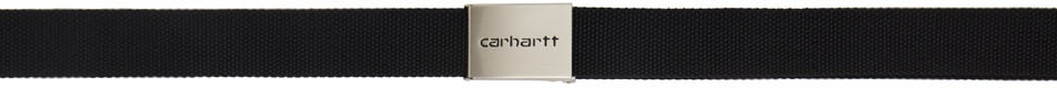 Photo: Carhartt Work In Progress Black Chrome Clip Belt