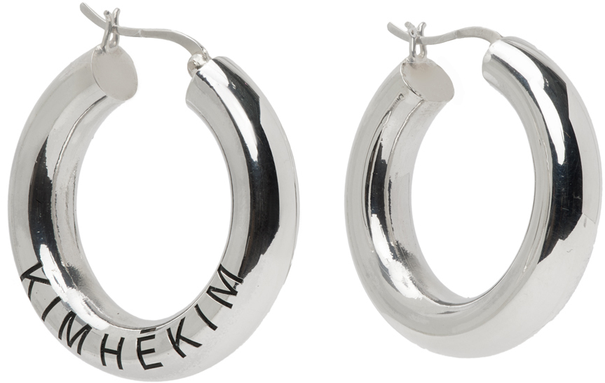 Engraved hoop earrings Outlet