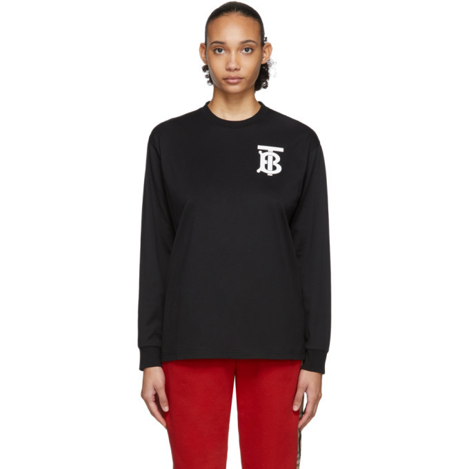 Burberry Black Atherton T-Shirt Burberry