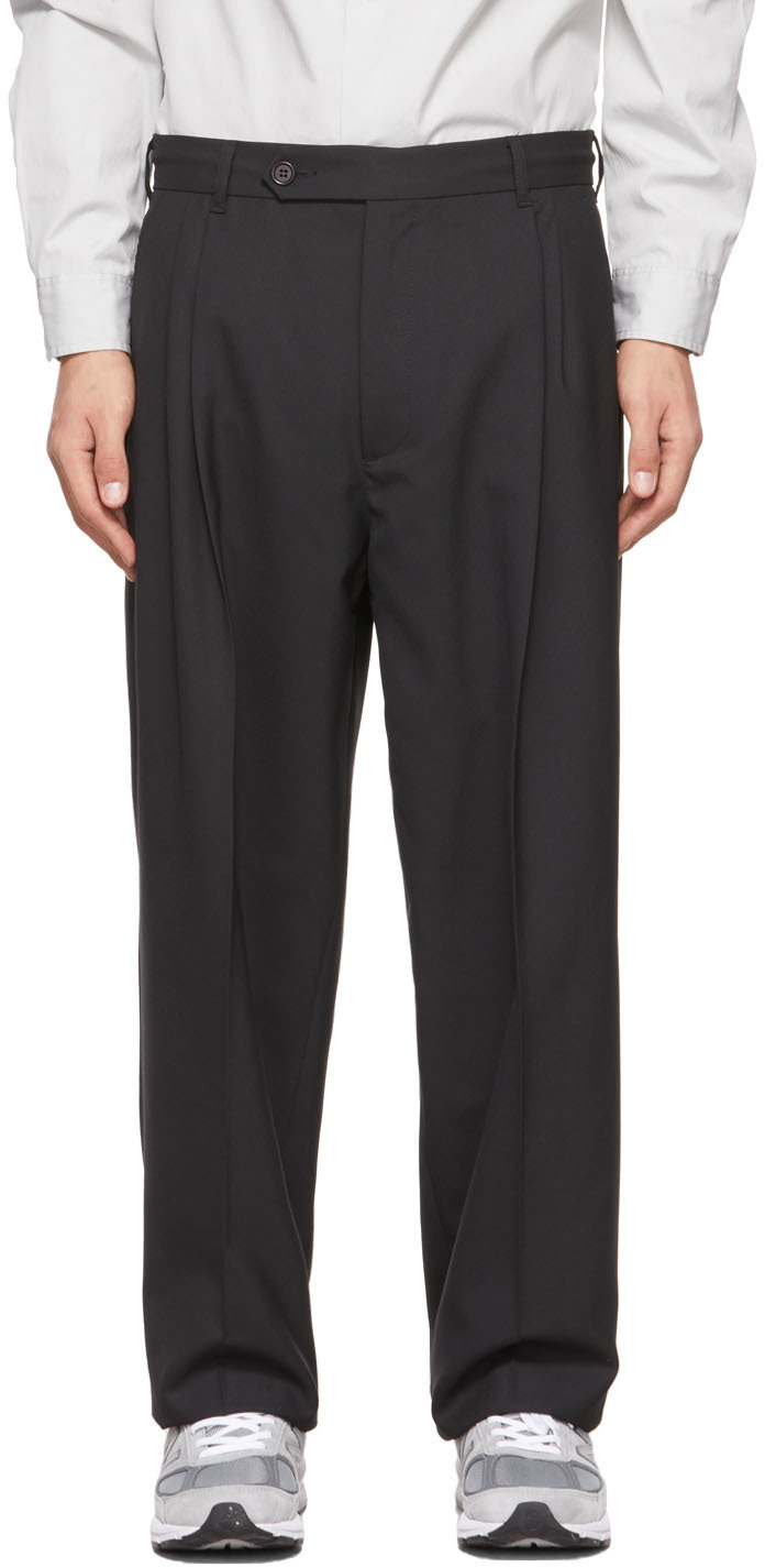 mfpen SSENSE Exclusive Black Classic Trousers mfpen