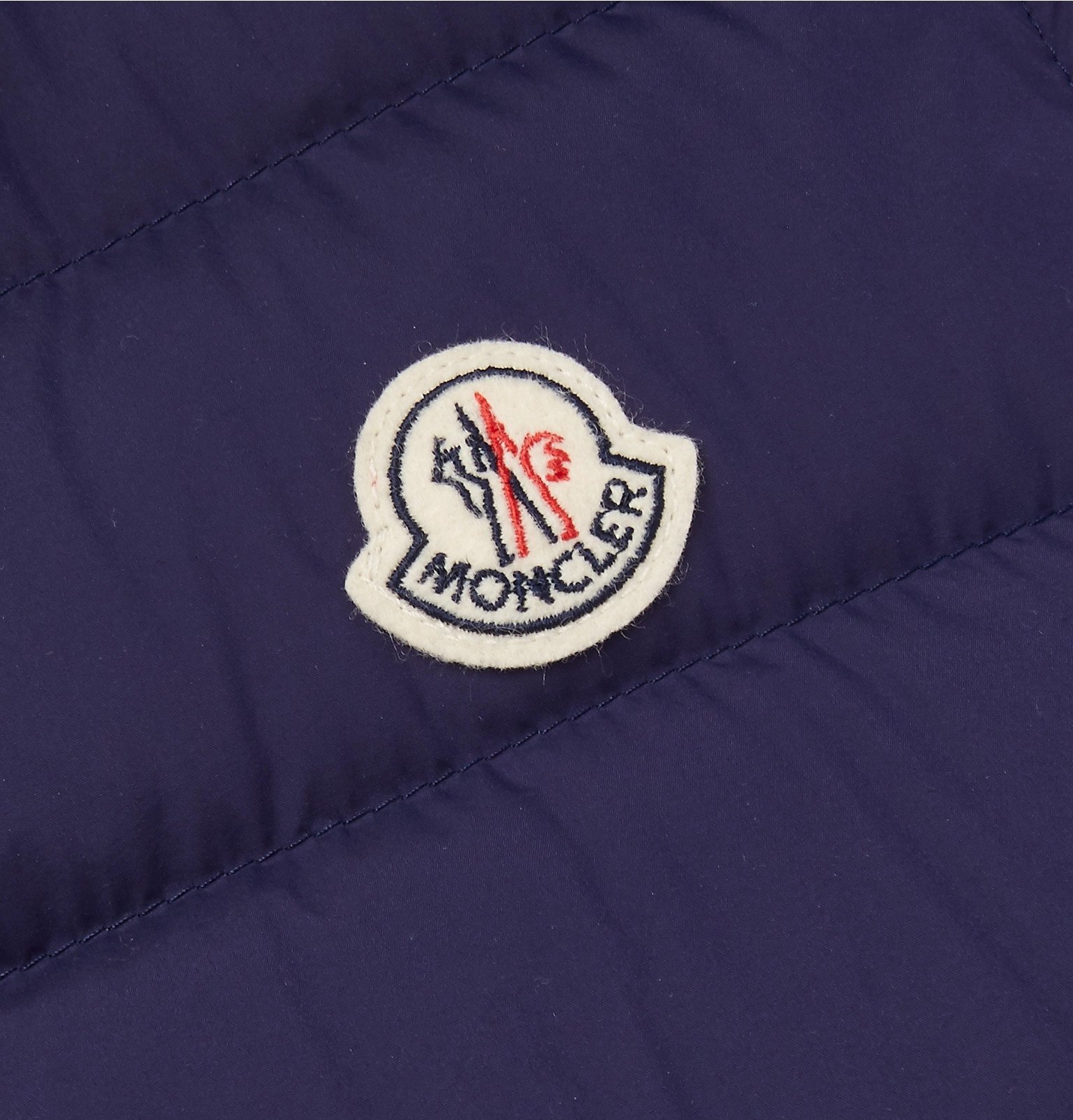 Moncler - Febe Slim-Fit Quilted Shell Down Gilet - Blue Moncler