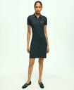 Brooks Brothers Women's Cotton Pique Polo Dress | Black