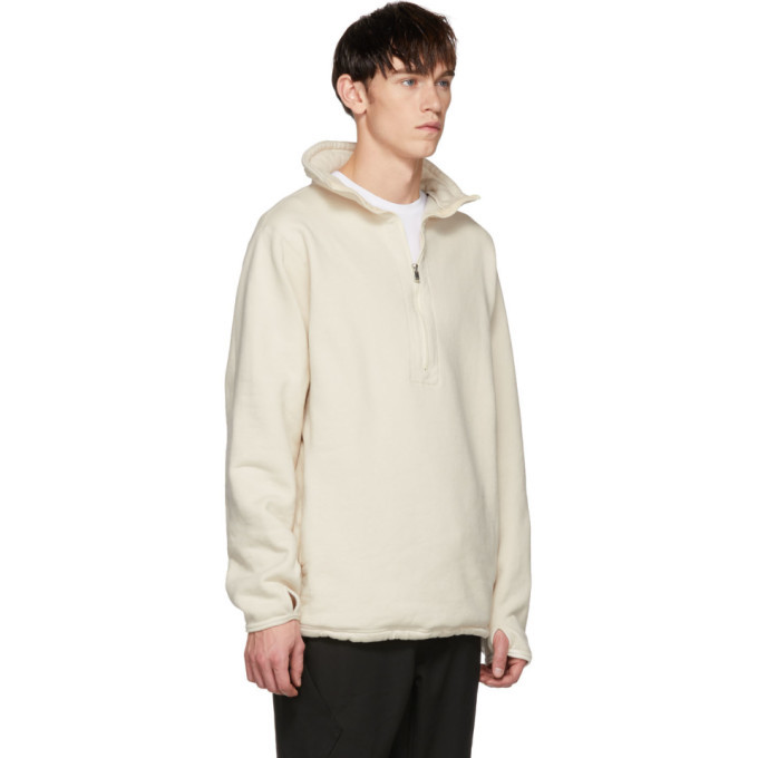 White Cyclist Half-Zip Pullover Nonnative