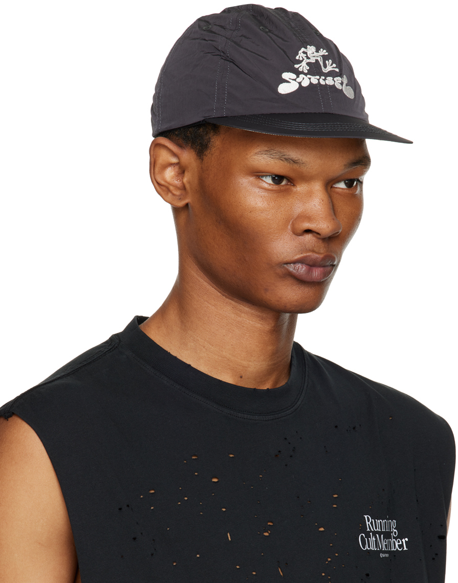 Satisfy Black FliteSilk Running Cap Satisfy