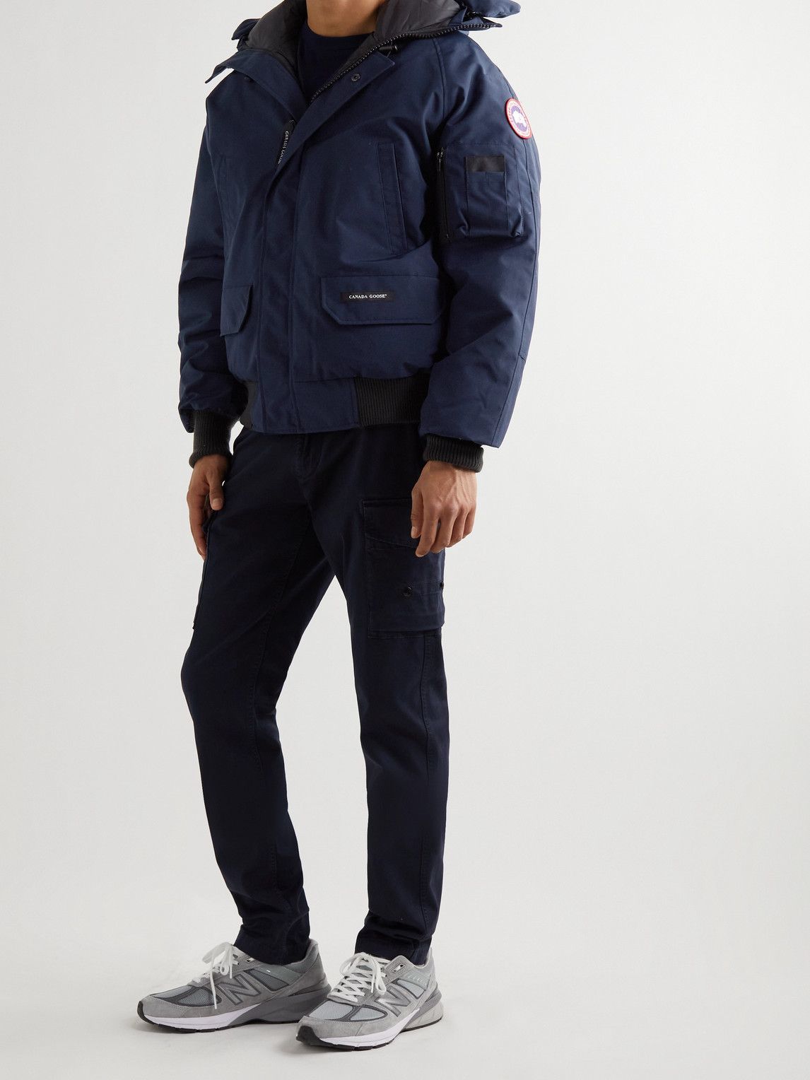 Canada Goose - Chilliwack Arctic Tech Hooded Down Jacket - Blue Canada ...