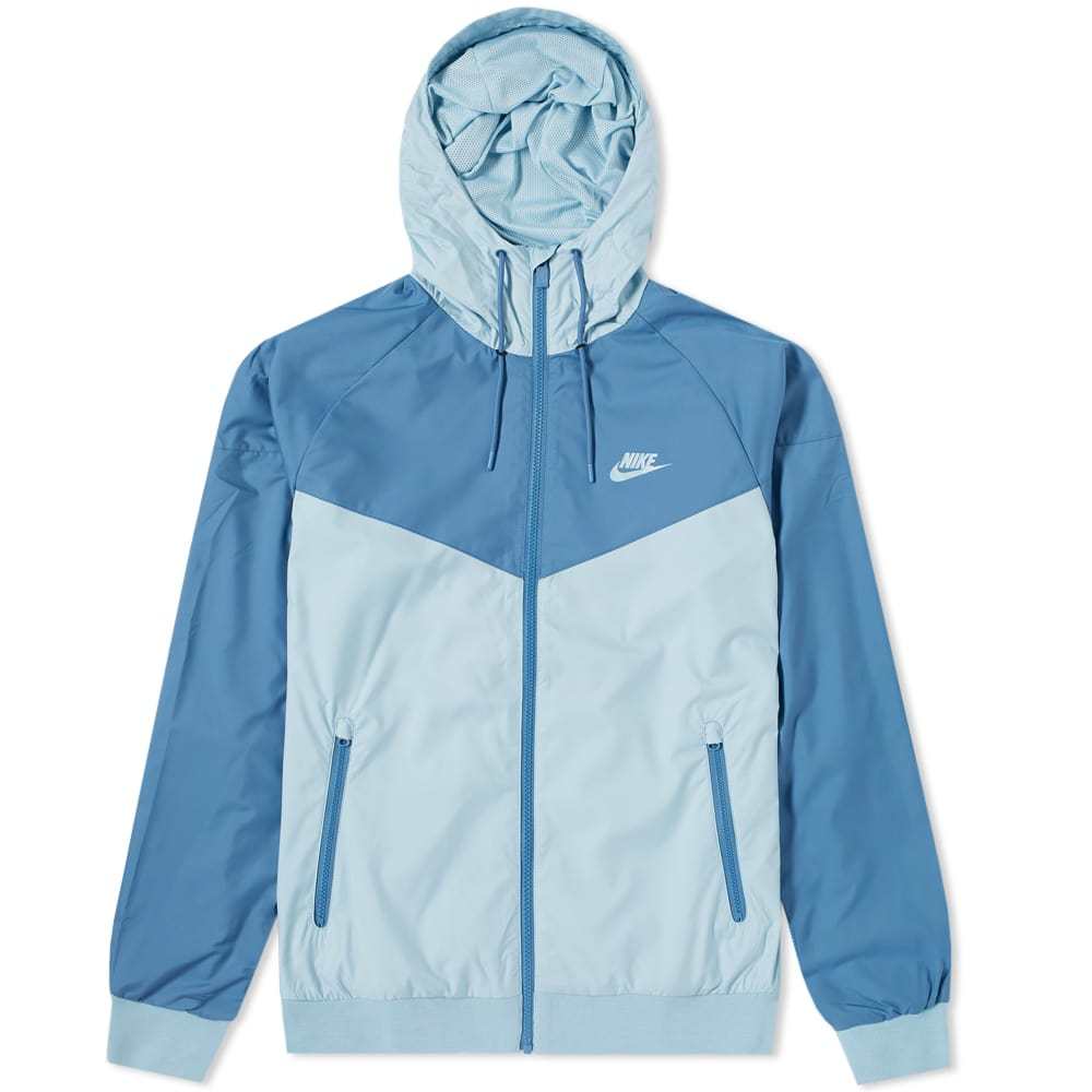 all blue nike windbreaker