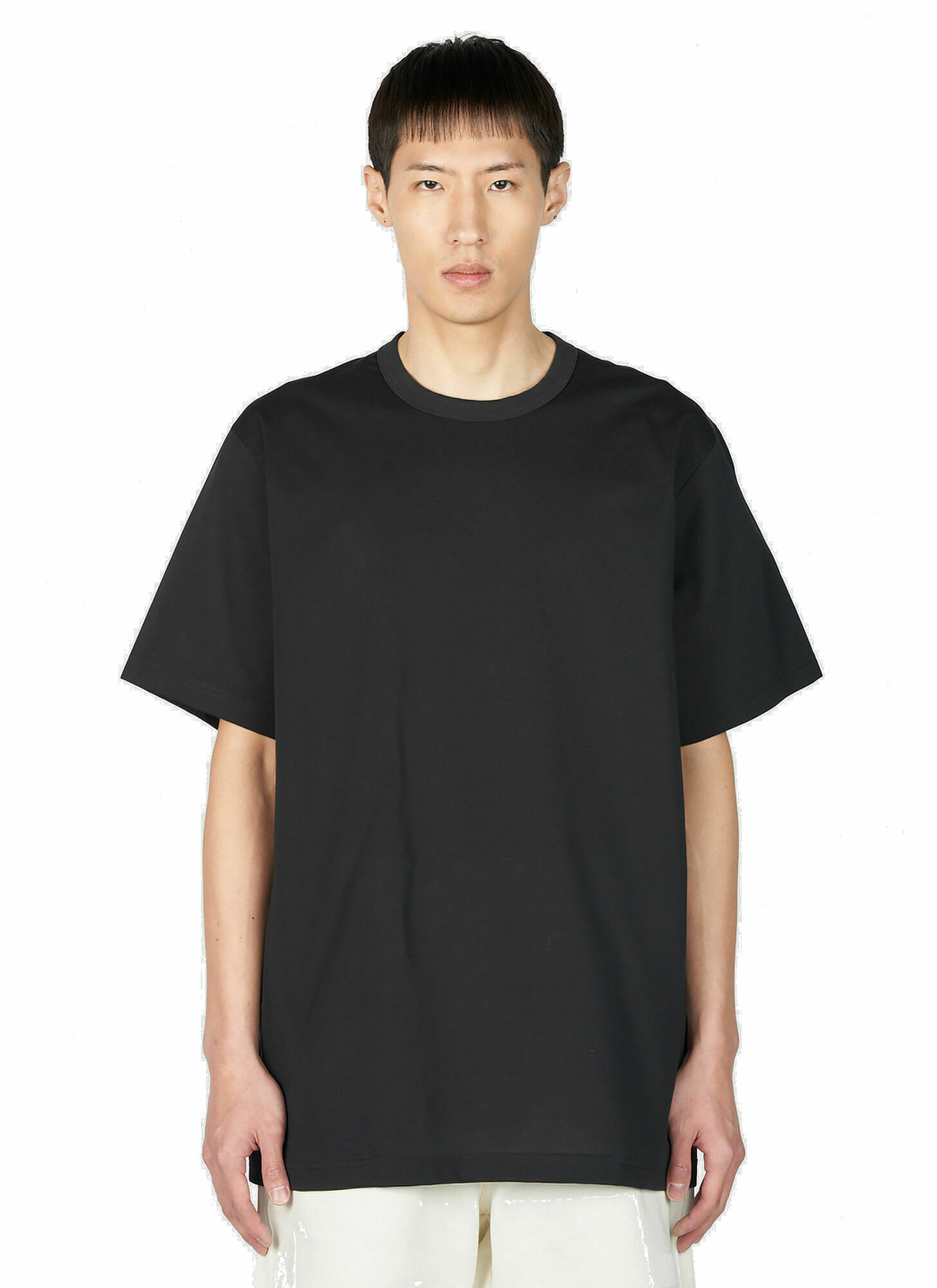 Y-3 - Logo Patch T-Shirt in Black Y-3