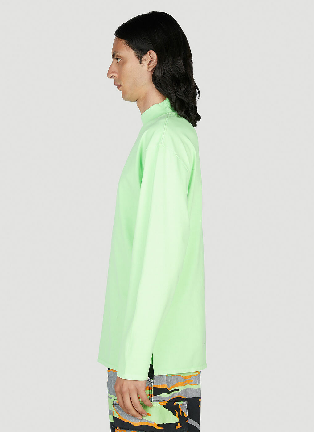ERL - Long Sleeve T-Shirt in Green ERL