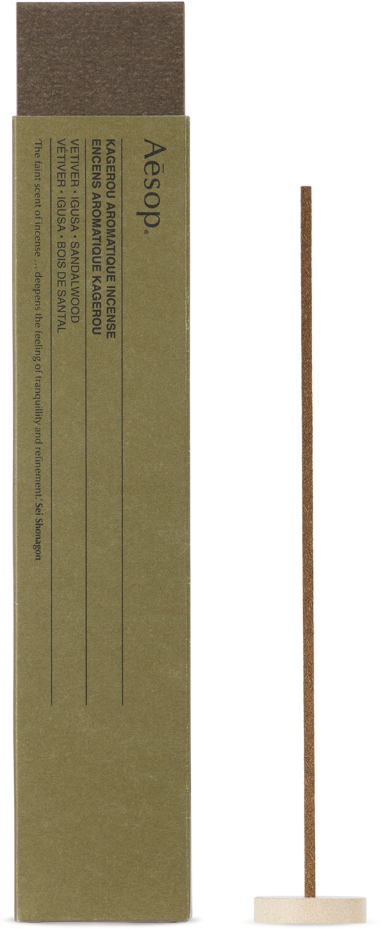 Aesop Kagerou Incense Stick & Burner Set Aesop