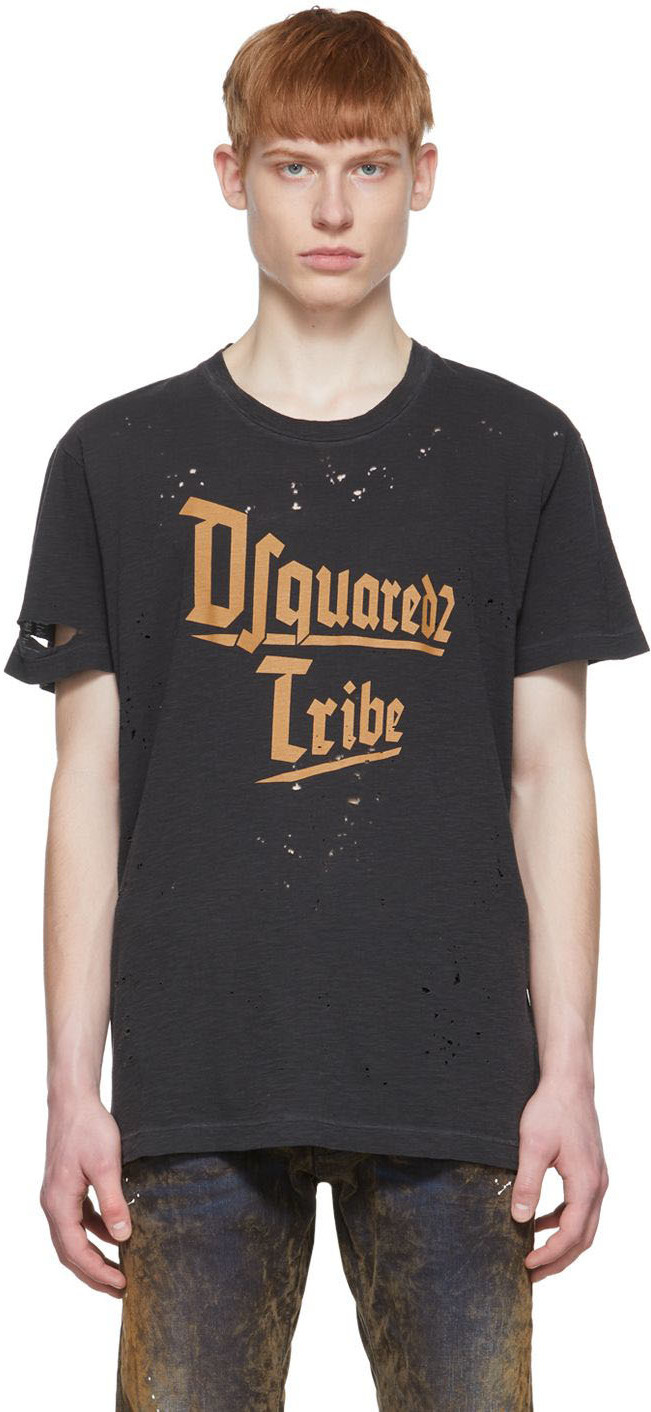 dsquared2 black shirt