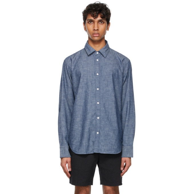 bone Indigo Fit 3 Chambray Shirt Rag 