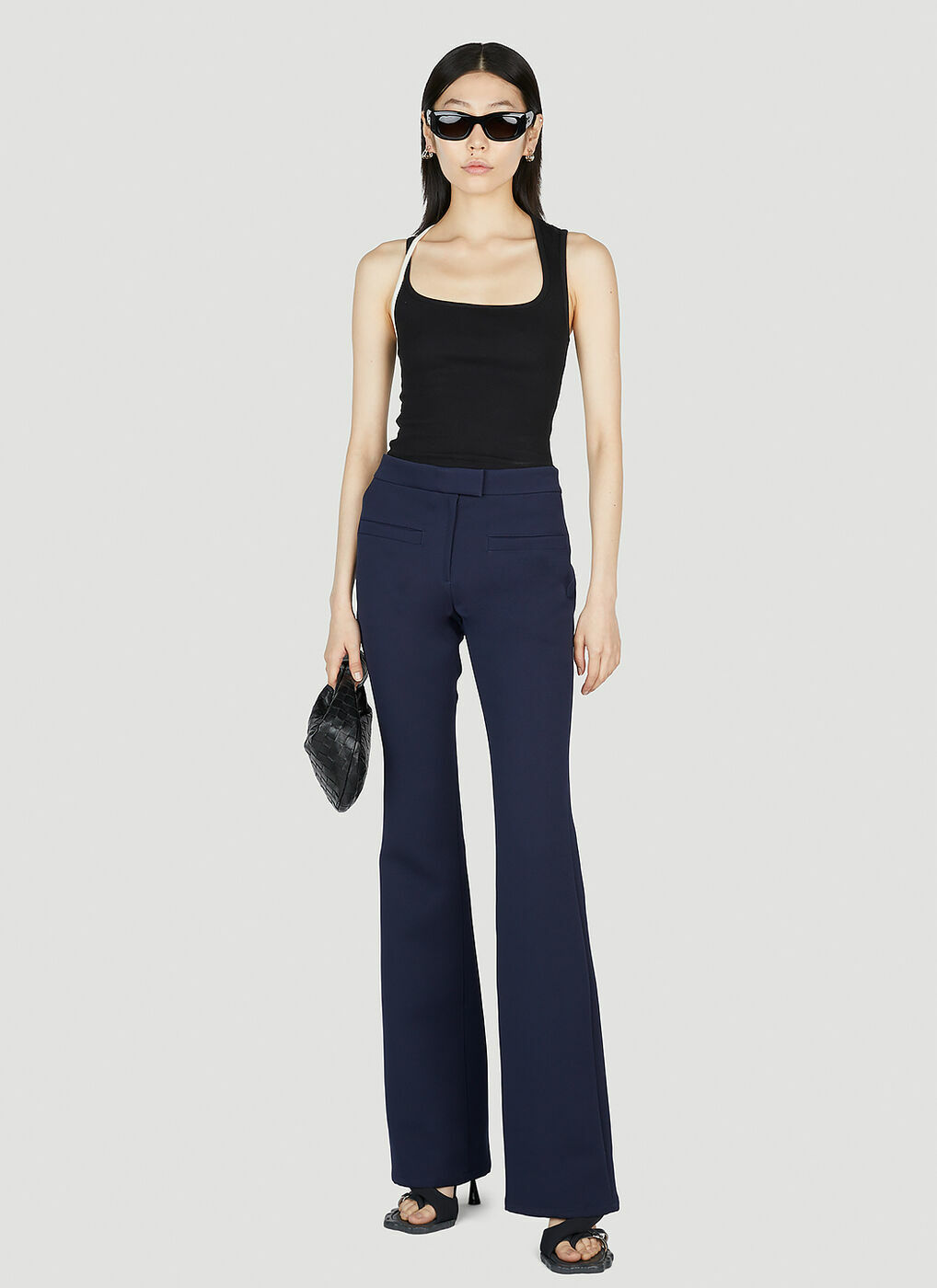 Courrèges - Heritage Twill Pants in Blue Courreges