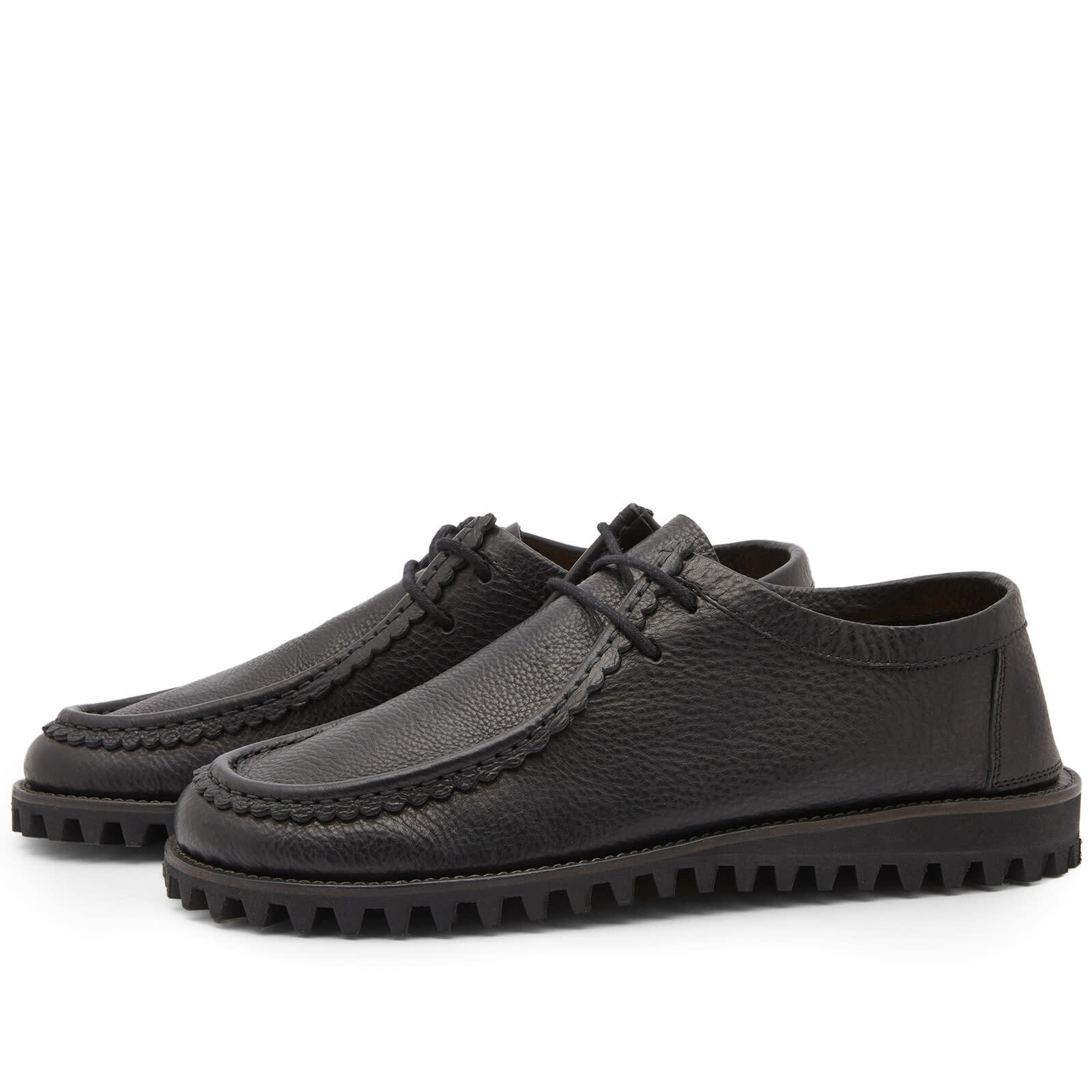 Fracap Leather Shoes | Black