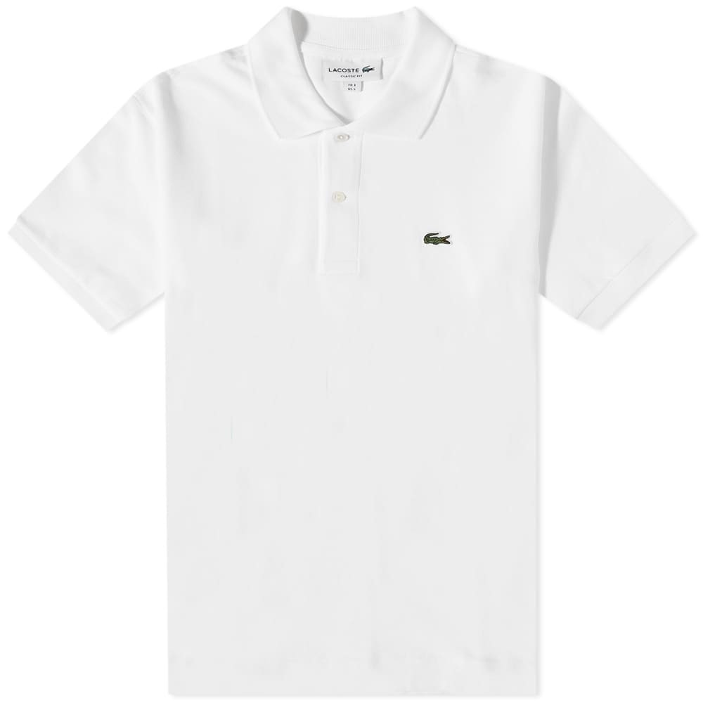 Lacoste Men's Classic L12.12 Polo Shirt in White Lacoste