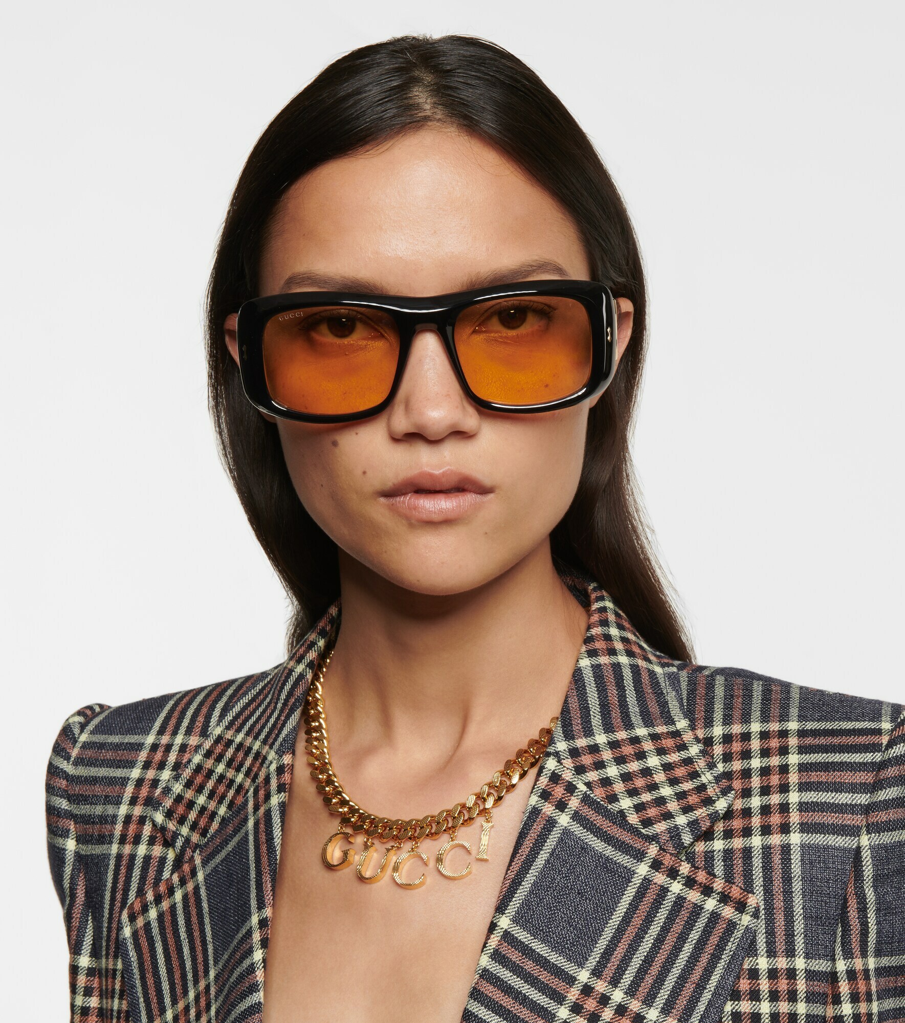 Gucci Rectangular acetate sunglasses Gucci